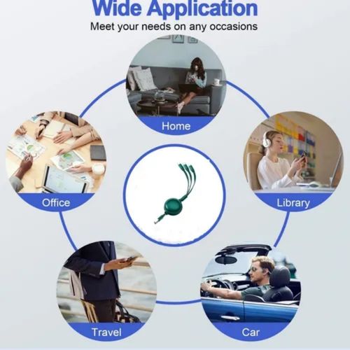 🚗🚚 convenient three-in-one cell phone fast charger🔋