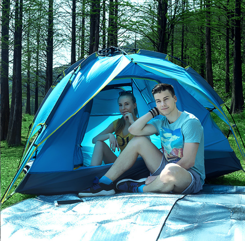 Camp Smart, Camp Fast: Transform Your Motocamping Experience with the Lightning-Quick Setup of Reactive Outdoor 3 Secs Tent