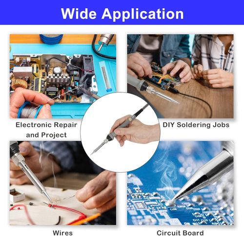🔥The Ultimate Cordless Soldering Iron - Portable, Fast Heating, Precision Performance!