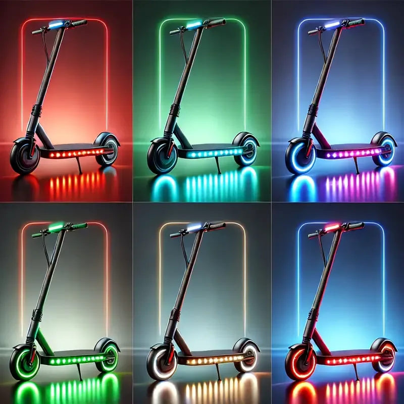 Foldable Two-Wheeled Skateboard With Dual Brakes And Widened Pedals - Perfect For Sports & Fitness Commuting!