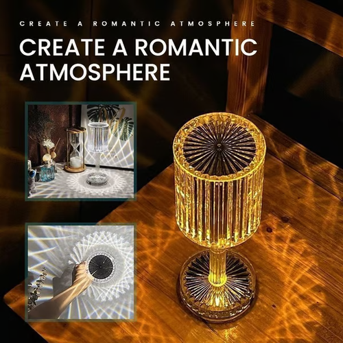 Touching Control Crystal Lamp