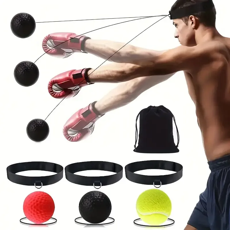1 Set of Boxing Reaction Training Balls