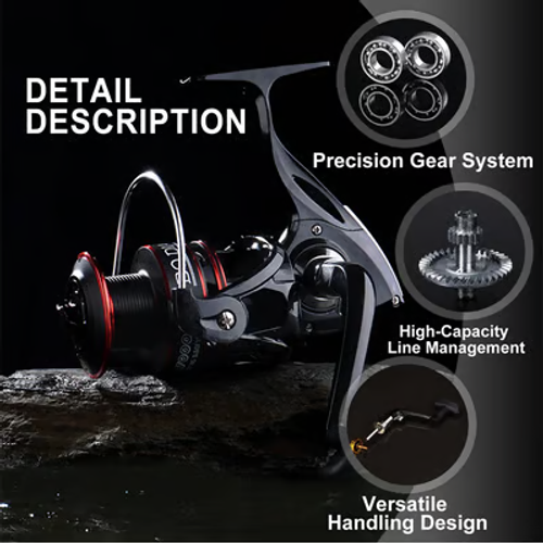 🔥2025 Hot Sale🌟 Durable Metal Spinning Fishing Reel