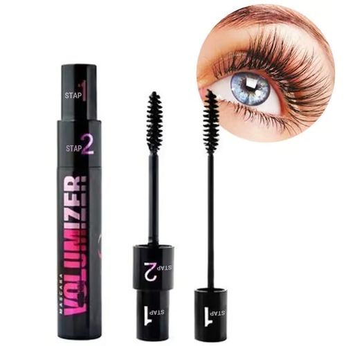 Long, thick, curly eyelash mascara