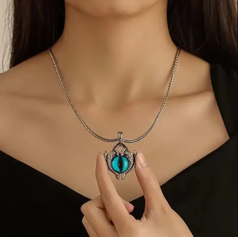 3 Count Devil Eye Necklace Man Accessories Fine Craftsmanship