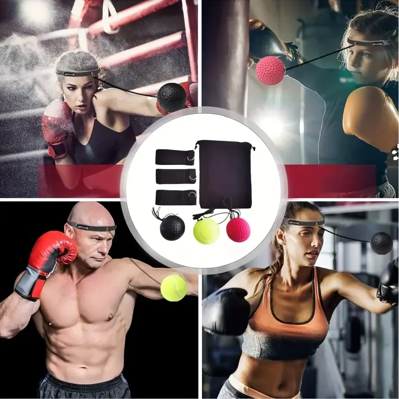 1 Set of Boxing Reaction Training Balls