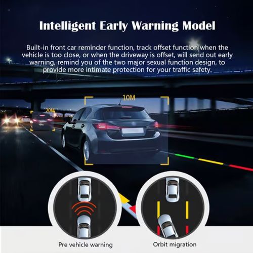🔥LAST DAY ONLY 50% OFF✨1080P HD 360° Rotating Mini ADAS Dashcam