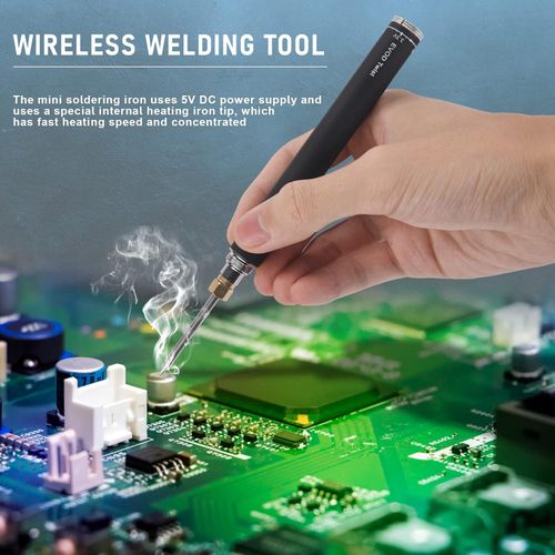 🔥The Ultimate Cordless Soldering Iron - Portable, Fast Heating, Precision Performance!