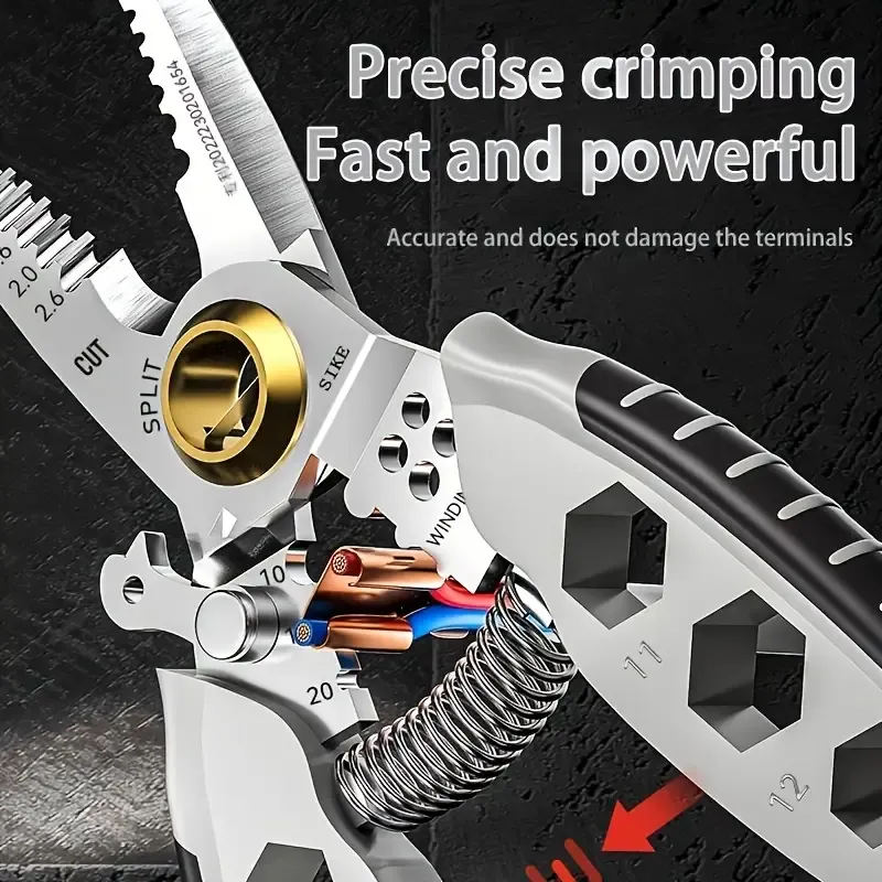 6 in 1 Pliers Tool Wire Strippers