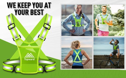🔥Men's and women's running vest chest phone holder
