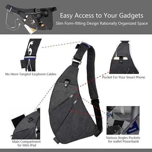 🔥Anti-Theft Travel Chest Bag