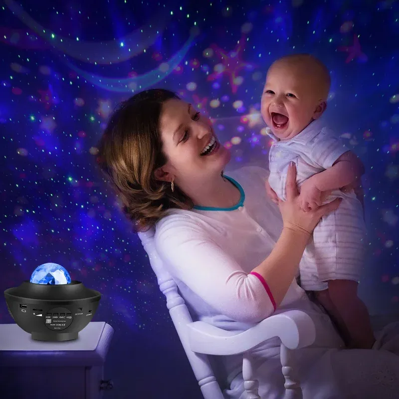 Galaxy Projector, Star Projector 3 In 1 Night Light Projector Works With Smart App & Alexa