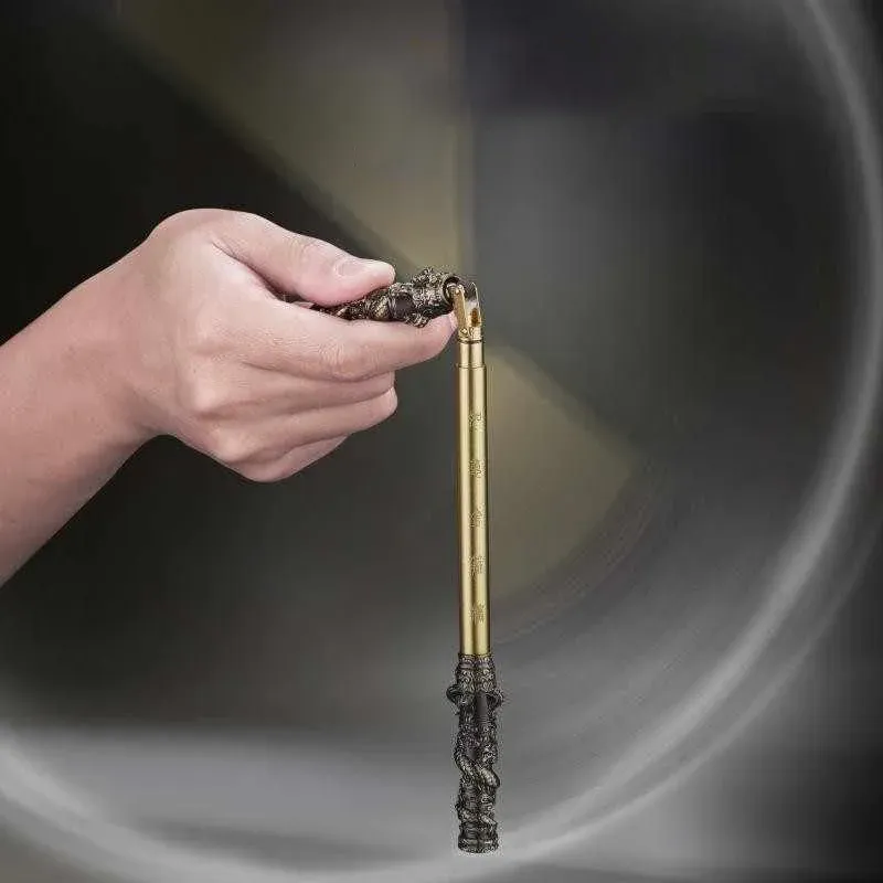 Black Myth Monkey King Golden Hoop Retro Lighter Kerosene New Lighter