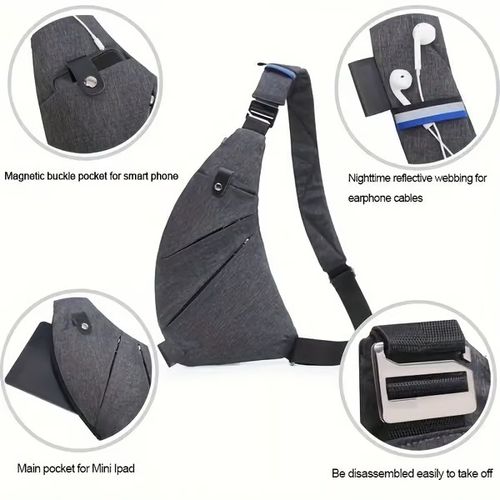 🔥Anti-Theft Travel Chest Bag