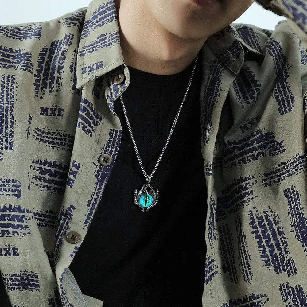 3 Count Devil Eye Necklace Man Accessories Fine Craftsmanship