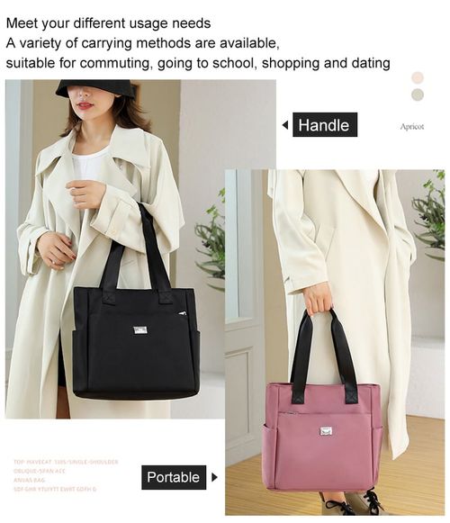 50% OFF🔥2024 Large Capacity Waterproof Multi Pocket Nylon Shoulder Bag👜