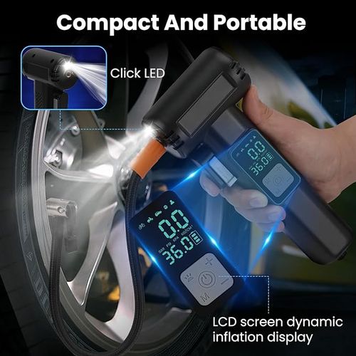 🚗Multi-function Portable Tire Air Compressor