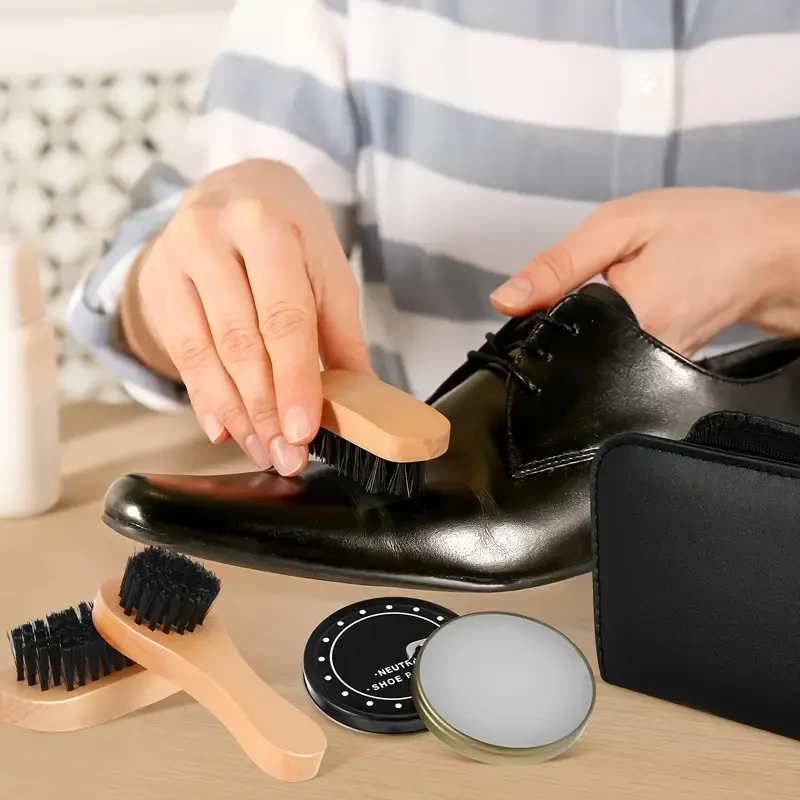 All-Purpose Leather Shoe Care Kit for Various Leather Types in Africa
