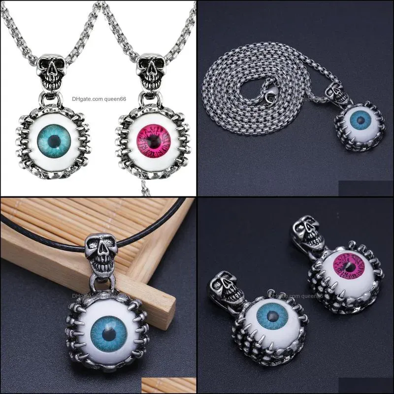 3 Count Devil Eye Necklace Man Accessories Fine Craftsmanship