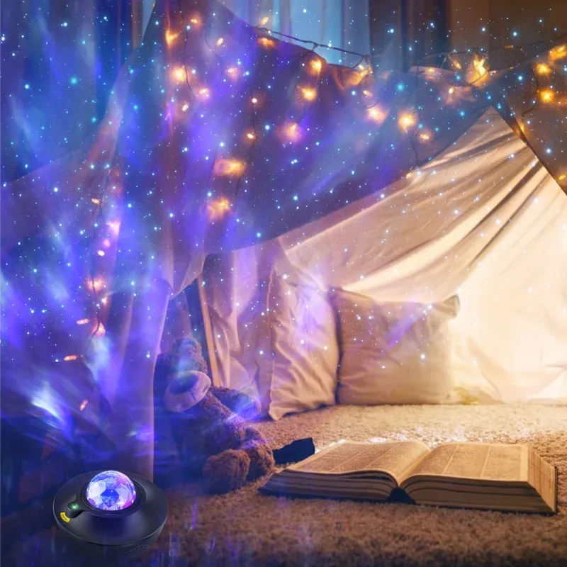 Galaxy Projector, Star Projector 3 In 1 Night Light Projector Works With Smart App & Alexa