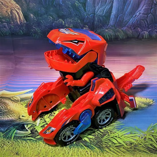 🔥 Promotion 40% OFF🎁LED DINOSAUR TRANSFORMATION CAR TOY