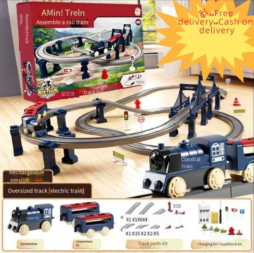 🔥Electric train set🚀
