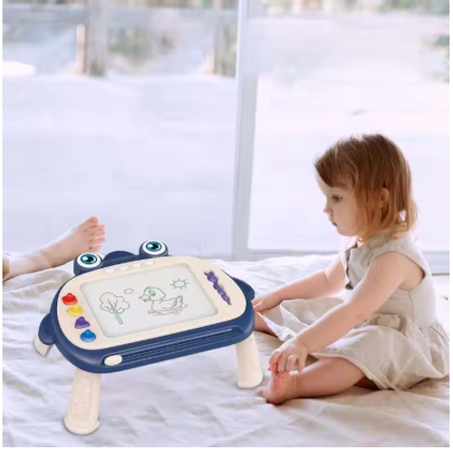 Doodle Board Pad Magnetic Writing Board With Frog Design Writing Painting Doodle Pad Toddler Learning Toys Table Design