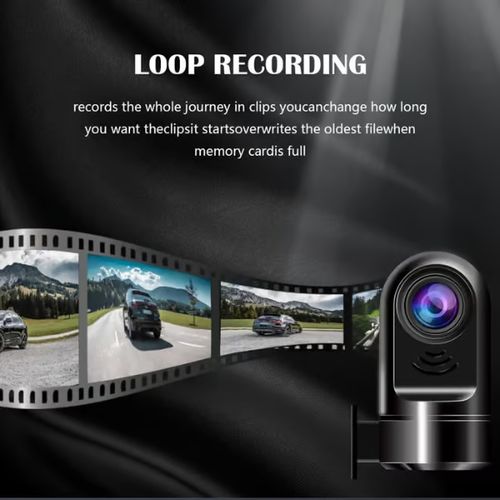🔥LAST DAY ONLY 50% OFF✨1080P HD 360° Rotating Mini ADAS Dashcam