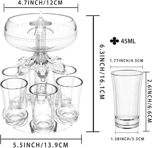 (💥HOT SALE💥)2025 New 6 Shot Liquor Dispenser