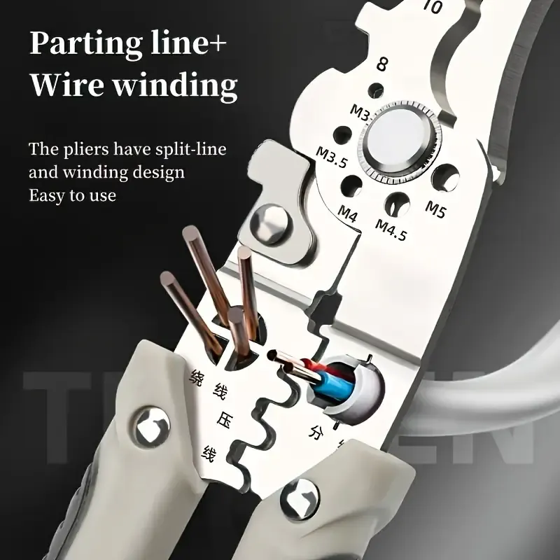 6 in 1 Pliers Tool Wire Strippers
