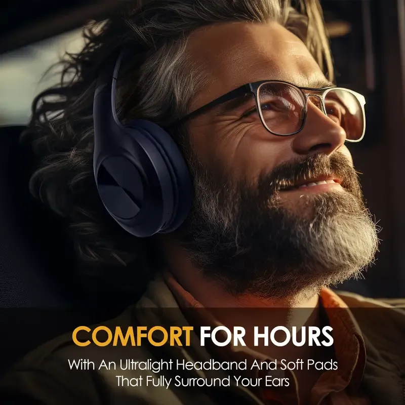 Siindoo Wireless Over-Ear Headphones