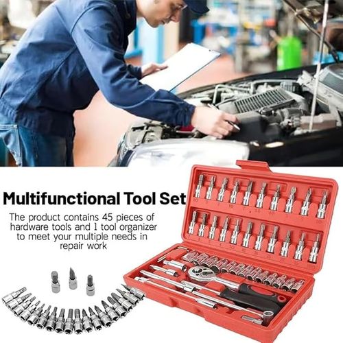 🔥Last Day 50%OFF🔧Cordless Slim Ratchet Set