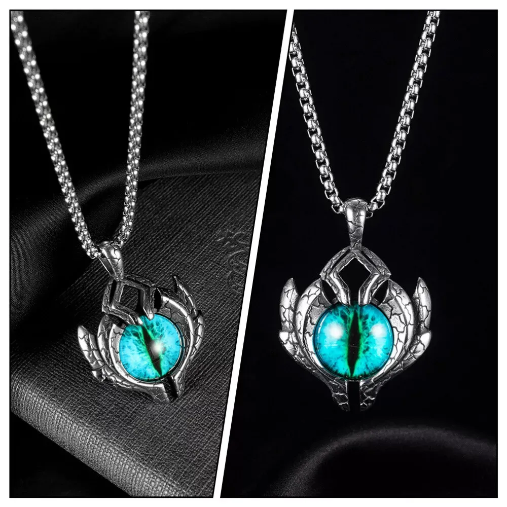 3 Count Devil Eye Necklace Man Accessories Fine Craftsmanship