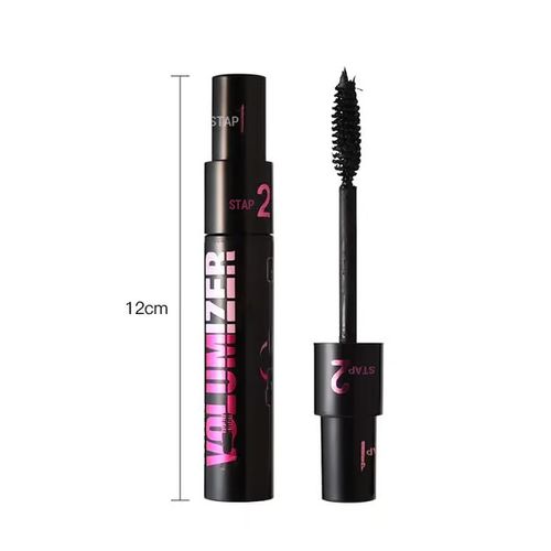 Long, thick, curly eyelash mascara