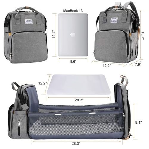 🔥Diaper Bag Backpack with Changing Station💥