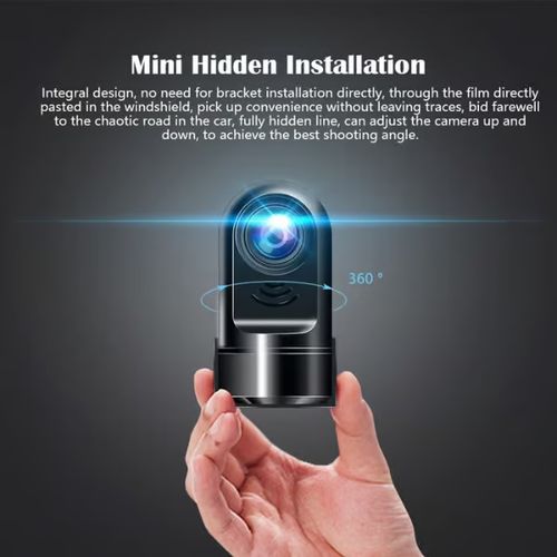 🔥LAST DAY ONLY 50% OFF✨1080P HD 360° Rotating Mini ADAS Dashcam
