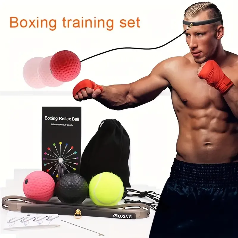 1 Set of Boxing Reaction Training Balls