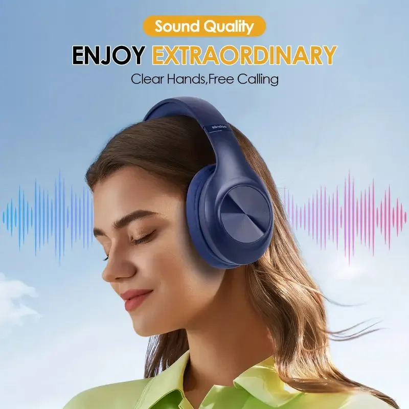 Siindoo Wireless Over-Ear Headphones