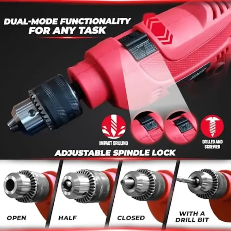 🔥A set of electric impact drills✨🚀
