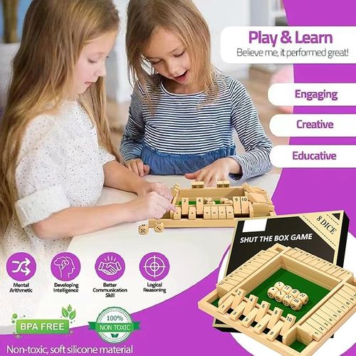 🔥💋Wooden Board Games 🔥 The Ultimate Family Flip Block Game💖🌟⚡