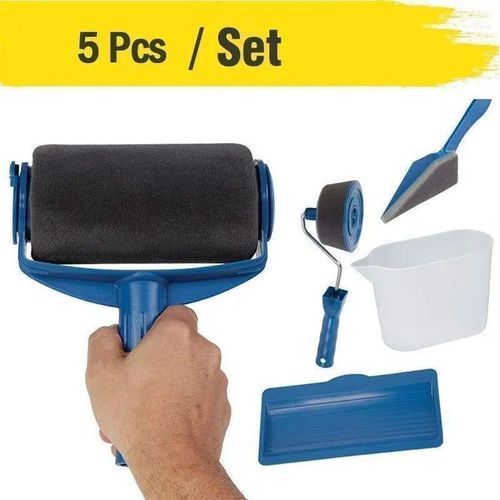 Conjunto de rolos de pintura, ferramenta de renovação de pintura para toda a casa
