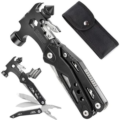 Multifunctional Survival Hammer 14 in 1 Stainless Steel Alloy Material