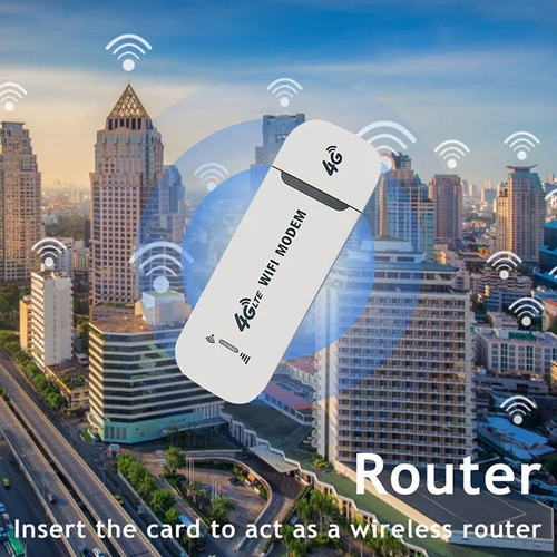 Router LTE Adaptador de placa de rede sem fios USB de banda larga móvel sem fios