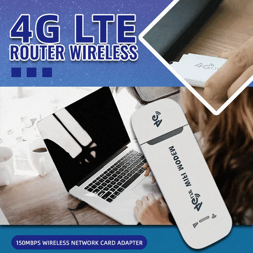 Router LTE Adaptador de placa de rede sem fios USB de banda larga móvel sem fios