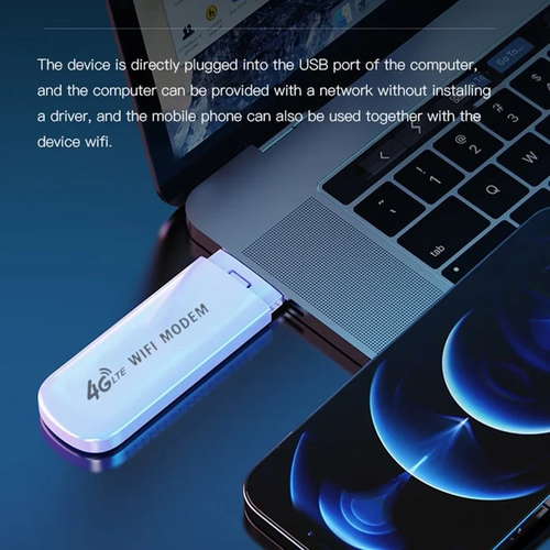 Router LTE Adaptador de placa de rede sem fios USB de banda larga móvel sem fios