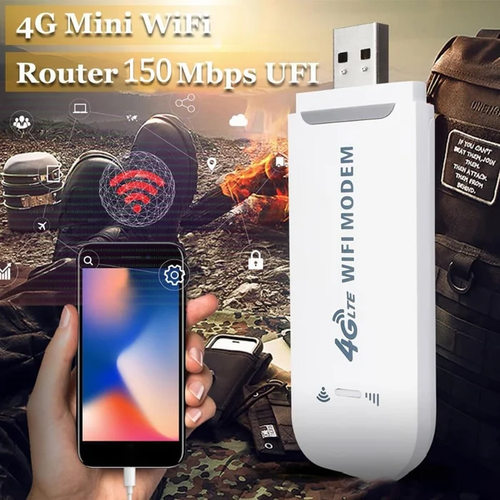 Router LTE Adaptador de placa de rede sem fios USB de banda larga móvel sem fios