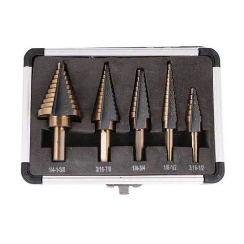 Conjunto de brocas de titânio