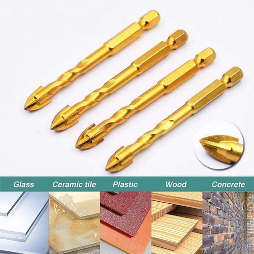 Conjunto de brocas de titânio