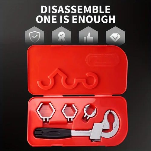Multifunctional Bathroom Wrench