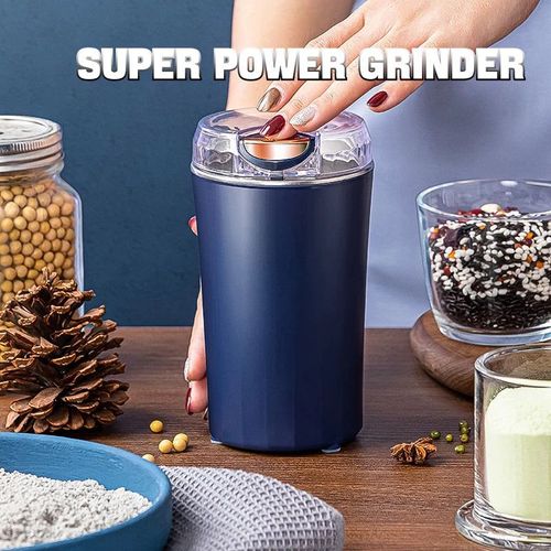 Mini Moinho Elétrico de Café em Grão Moinho de Especiarias para Moagem de Nozes e Ervas Misturador Portátil